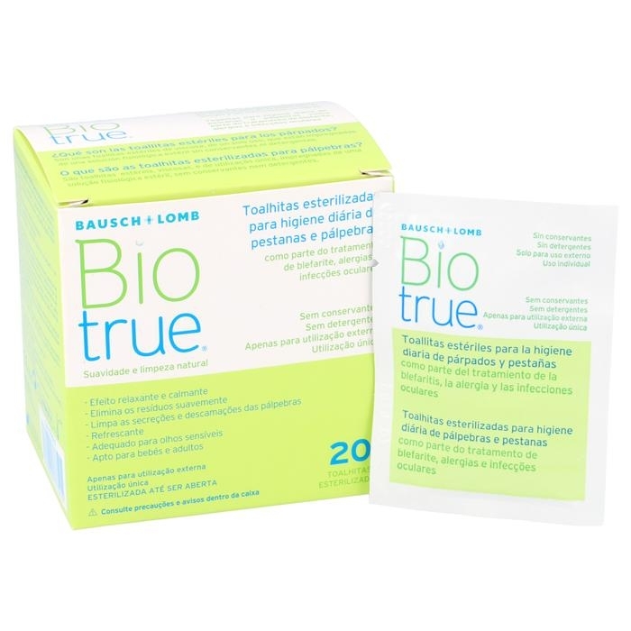 Biotrue Toalhitas Biotrue Toalhitas