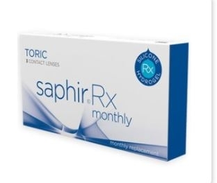 Saphir RX Mensal Tórica Pack 3 Saphir RX Mensal Tórica Pack 3