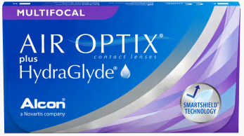 Air Optix plus HydraGlyde Multifocal Pack 3